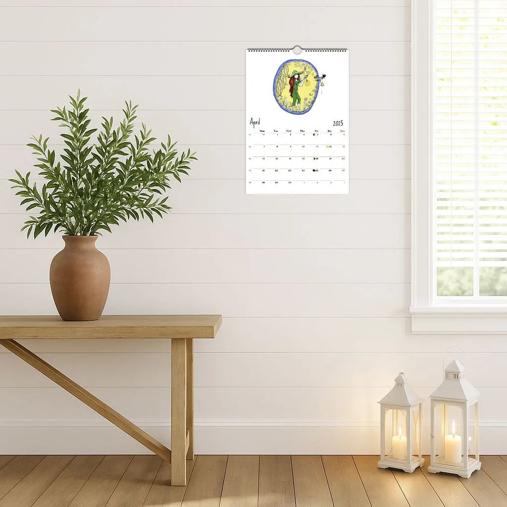 Wandkalender 2025 – Europa und Rest der Welt
