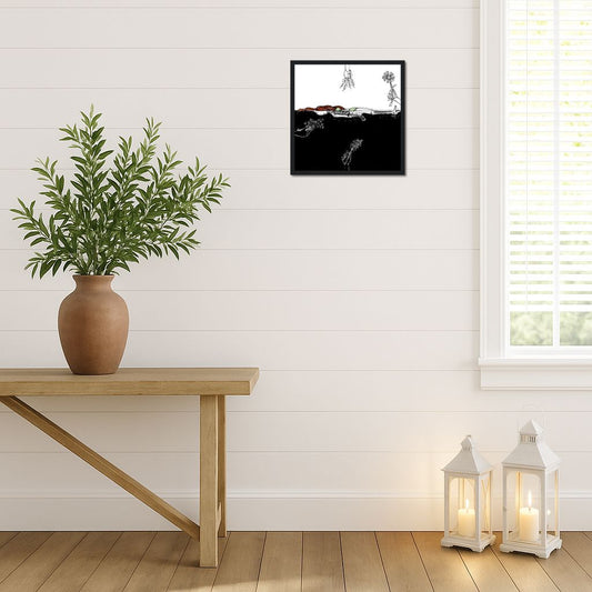 Die to Live More Framed Poster