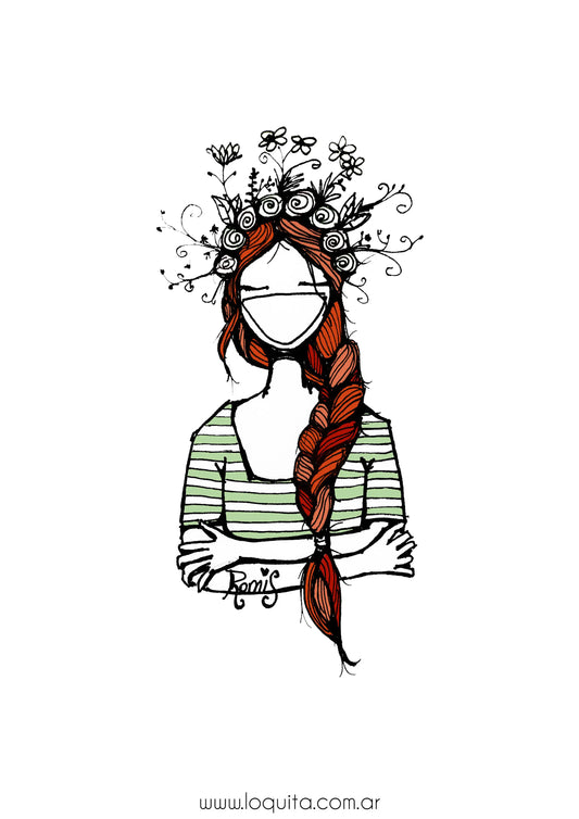 Dibujo Primavera en mi Cabeza